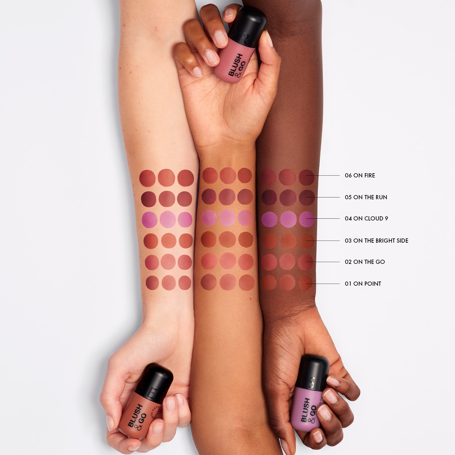 BLUSH AND GO-25 (RUBOR LÍQUIDO PARA MEJILLAS)